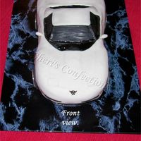 2000 Corvette Groom's cake for Chris