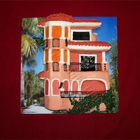 Kevin's Birthday Cake This is my artistic interpretation of the beach house we vacationed at 10/08.Carrot cake with cream cheese butter cream icing and covered...