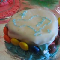 Ubud Stage This is another piece. It's the Ubud Stage, the place he loves so much and it is the place we first met. The white icing is simply...