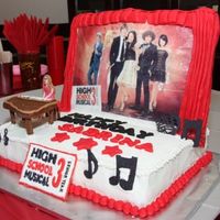 High School Musical Cake 