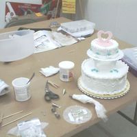 Ahvon's First "practice" Wedding Cake (With Some Help) 3 