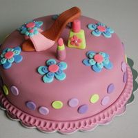 Teenager Birthday All fondant.