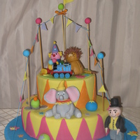 Thomas At The Circus Cake made for my beautiful son who turned 5. He loves Thomas and Dumbo - hence the theme ' Thomas at the Circus '. It was a big...