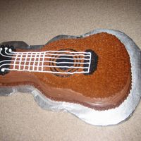 Guitar I made the guitar for a birthday a couple of years ago.