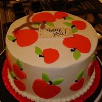 Teacher Thankyou Fondant Apples. Idea from Duff's site