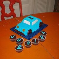 First 3D Cake This is the first one I have ever done. For my Sons 2nd b-day.