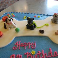 Puppies Fondant toppers