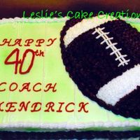Football Cake Another Football Cake!
