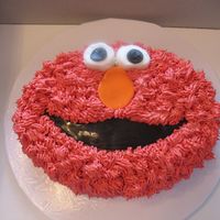 Elmo Smash Cake 