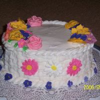 Course Ii Finale Cake My icing was a bit thin for the basketweave and rope border, but I was pleased overall with how it turned out. My colorflow birds looked...