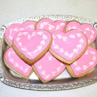 Valentine Cookies These were fun. Got the idea right here. Don't you love this place?