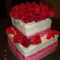 A Practise Cake For A Friends Wedding Later This Year Banana cake base, chocolate top layer with Cream cheese icing.