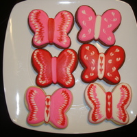 Valentine Butterflies I liked adding the butterfly shape to the usuals for V-day. Not my idea so thanks to whoever I saw do this....my memory is so bad.