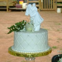 Wedding Cake Topper This is the top part of my very first wedding cake.