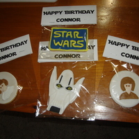 Star Wars NFSC with RI. Leia and Luke were inspired by Rosey Sugar on Flickr, I made the cutter for General Grievous.