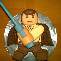 116892402564699.jpg "LEGO" TOY VERSION OF OBI WAN. MADE THIS FOR MY NEPHEW'S B-DAY. HE IS REALLY INTO LEGOS & ALL THE STAR WARS MOVIES.