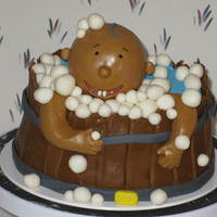 Baby Bath for my nieces baby shower thank you cake central for the idea...