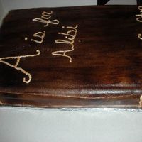 Book Birthday Cake Birthday cake based on the favorite book of a gentleman turning 76.