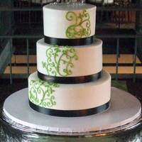 Smith Wedding Another green and brown themed wedding (like the one I just loaded) at the same venue. Piping design was replicated from bride's...