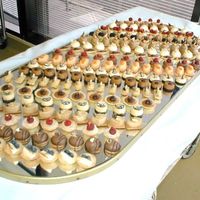 Petit Fours Galore!! This is a picture of the petit fours that accompanied the croquembouche centerpiece. There are about 15 different types of petit fours; I...