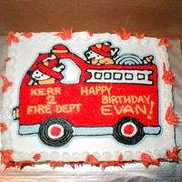 Little Boy's First Birthday Cake. This was my first attempt at duplicating a birthday invitation.