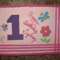 1St Birthday Tried to mimic designs on napkin.