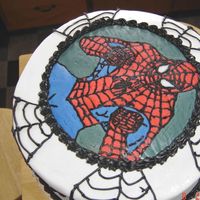 Superman Buttercream icing with FBCT.