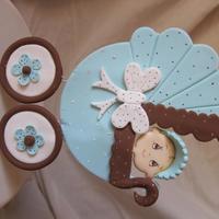 Baby In Buggy I made this topper for a demo at a DOS in Florida. Everybody enjoyed it and I hope you like it too.