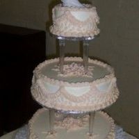 Creamcheese Wedding Cake chocolate cake with cream cheese icing