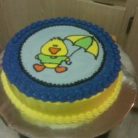 Baby Shower Cake Client was giving two showers and needed two cakes!