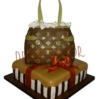 Louis Vouiton Cake For 80Th Birthday Louis!!