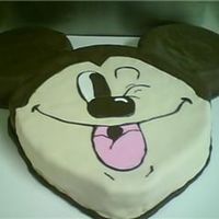 Mickey Wink Mickey Mouse face with a smile and a wink. (Thanks to Aine2 for the instructions on flickr) You're the best!!!!