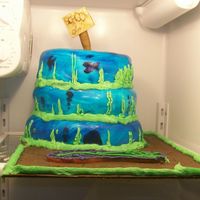 Under The Sea /at The Beach Endo Of The School Year ummmm my first it looks bad and i need "harsh words so i can make it better next time" good jobs wanted lol