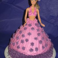 Barbie Doll Cake 