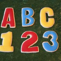 Preschool Open House I made these for my son's preschool open house. They are No-fail sugar cookies with royal icing. Each parent was asked to bring 2...