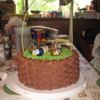 Easter Basket This is a chocolate cake make to look like an easter basket. This is the first one of these I have ever done.