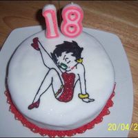 Betty Boop Cake betty boop cake for my friend trez