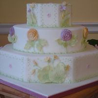 Summer Wedding Cake 