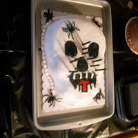 Cranium Cake I made this cranium cake for our family birthday bash. It is white sour cream cake with vanilla buttercream. The children enjoyed playing...