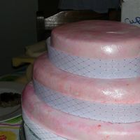 Practice Stacked Close-Up Here's a close up. I had to cut the boards, so they were a little bigger than the layers, and thats why the ribbon sticks out. I think...