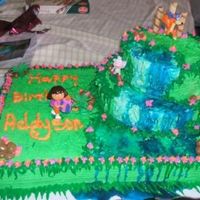 Dora The Explorer This was inspired by someone on here sorry but I don't remember who you are but Thank you! I enjoyed doing this cake.