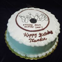 Bowling A very simple bowling design. This was made for an older gentleman.