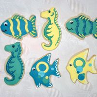 Fish Cookies these are party favors for a childrens party