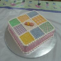 Baby Shower Yellow cake. WBH house buttercream.