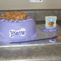 118.jpg Inspired by lonestarstamper on this site. this was for my 5 yr old daughter's bday. 10" inch butter cake with BC frosting &...