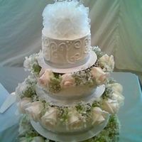 25Th Wedding Anniversary Ok I have to thank Jane of Truly Scrumptious Celebration Cakes and Maggie Macculloch you two were my insparation and were great about...