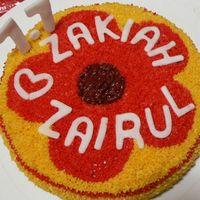 My First Buttercream Icing I made this as my 2nd Anniversarycake with my beloved honey bunch.Late a few weeks though but I had fun makin it! Happy Anniversary to us,...