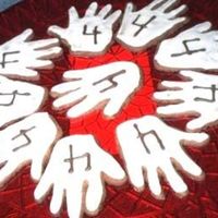 I'm 4 Cookies I made these for my daughter's school party when she turned 4. Chocolate cookies with icing and melted chocolate 4. They loved them.