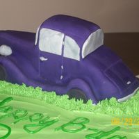 33 Ford Coupe for my FIL's bday... carved completely from cake from a picture of the car. They loved it!