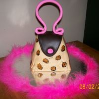 Jen's Birthday Cake copied shamelessly from msauer... loved her version! Choc fudge cake with choc mocha bc filling, MMF, choc satin ice flap, MMF/gumpaste...